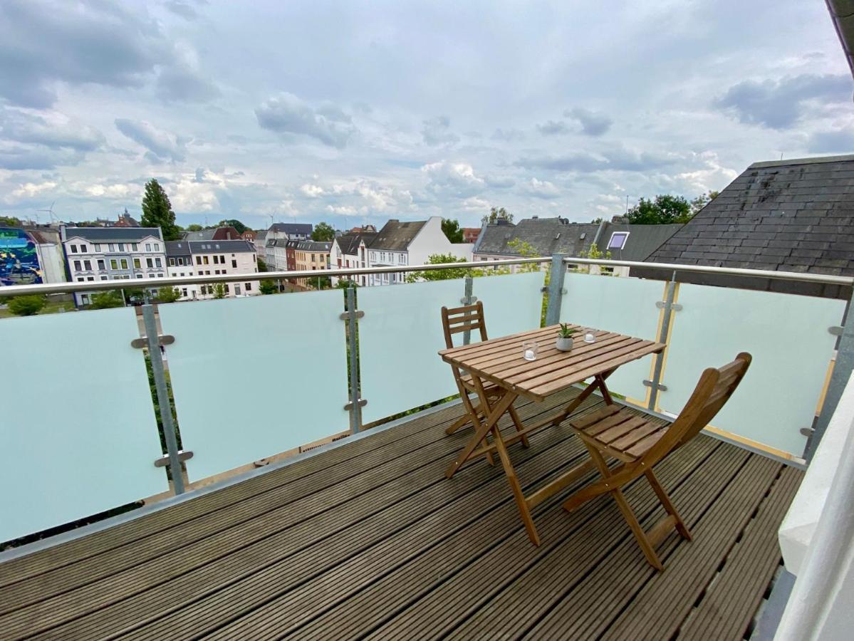 Woelkchen - Wohnung Mit Balkon, Holzdielen & Tv 不来梅港 外观 照片