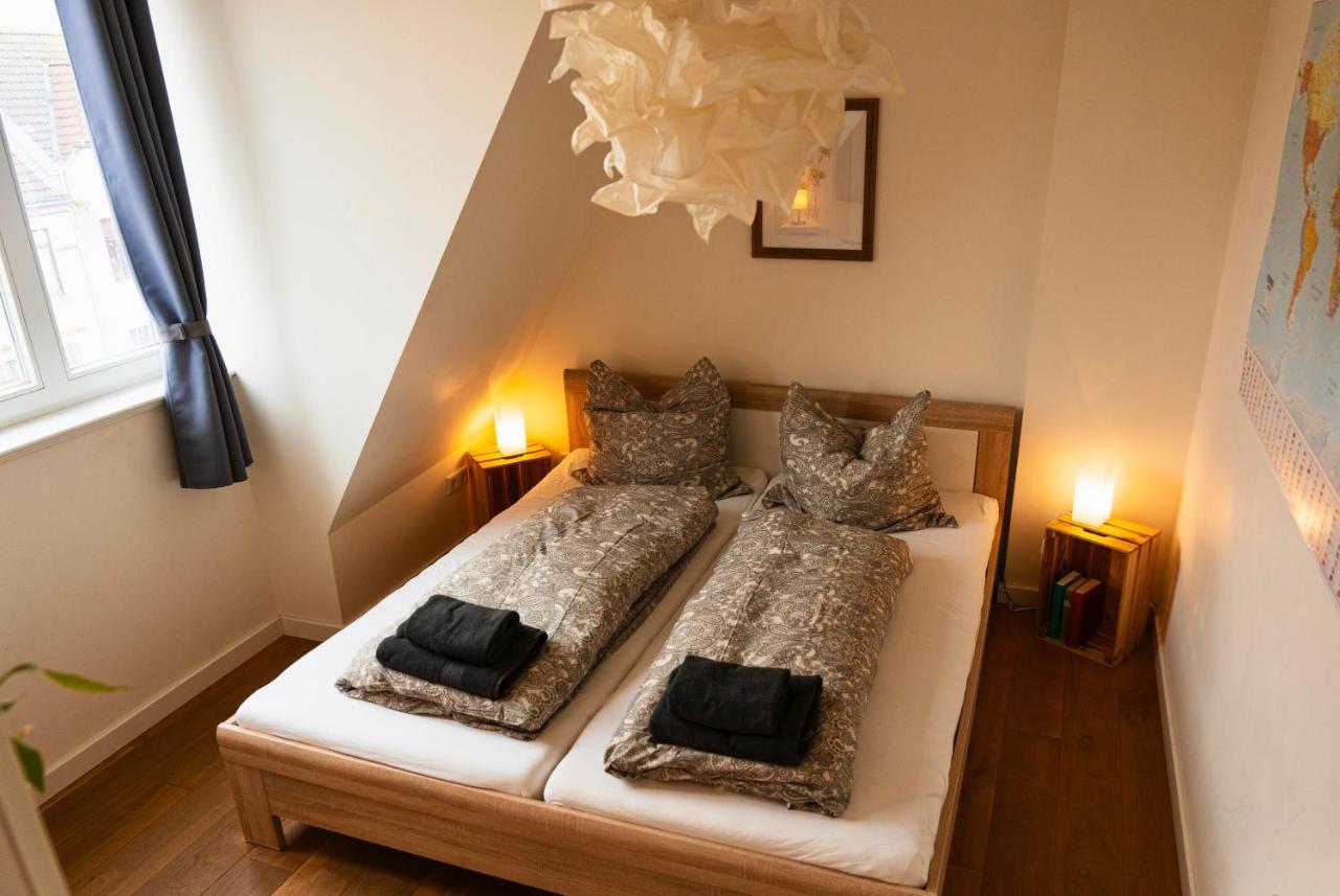 Woelkchen - Wohnung Mit Balkon, Holzdielen & Tv 不来梅港 外观 照片