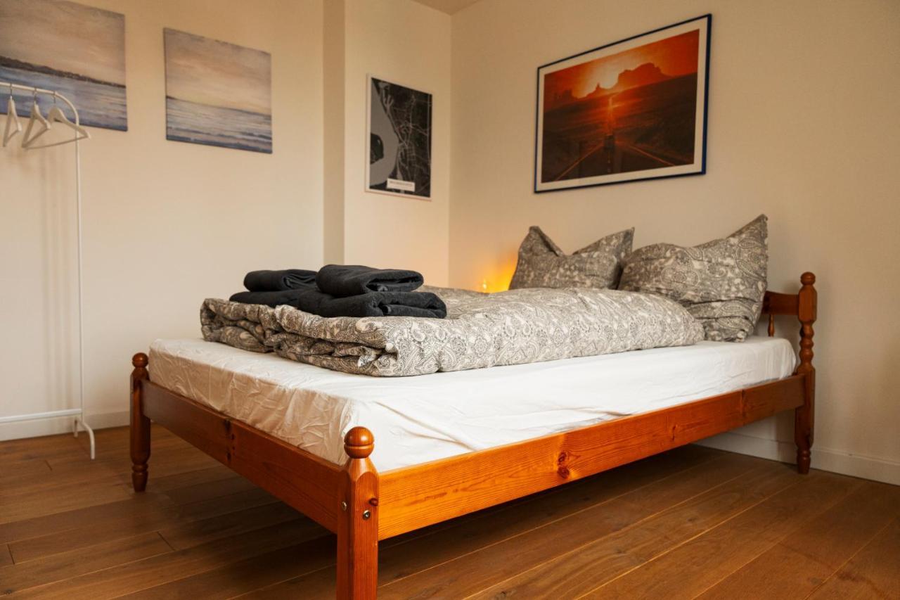 Woelkchen - Wohnung Mit Balkon, Holzdielen & Tv 不来梅港 外观 照片