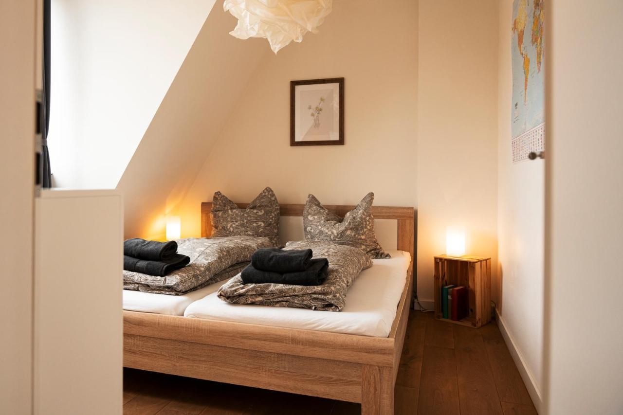 Woelkchen - Wohnung Mit Balkon, Holzdielen & Tv 不来梅港 外观 照片