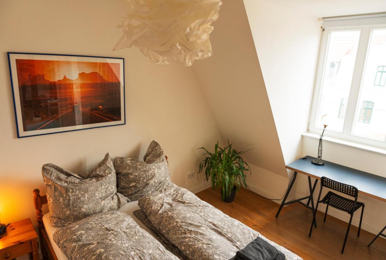 Woelkchen - Wohnung Mit Balkon, Holzdielen & Tv 不来梅港 外观 照片