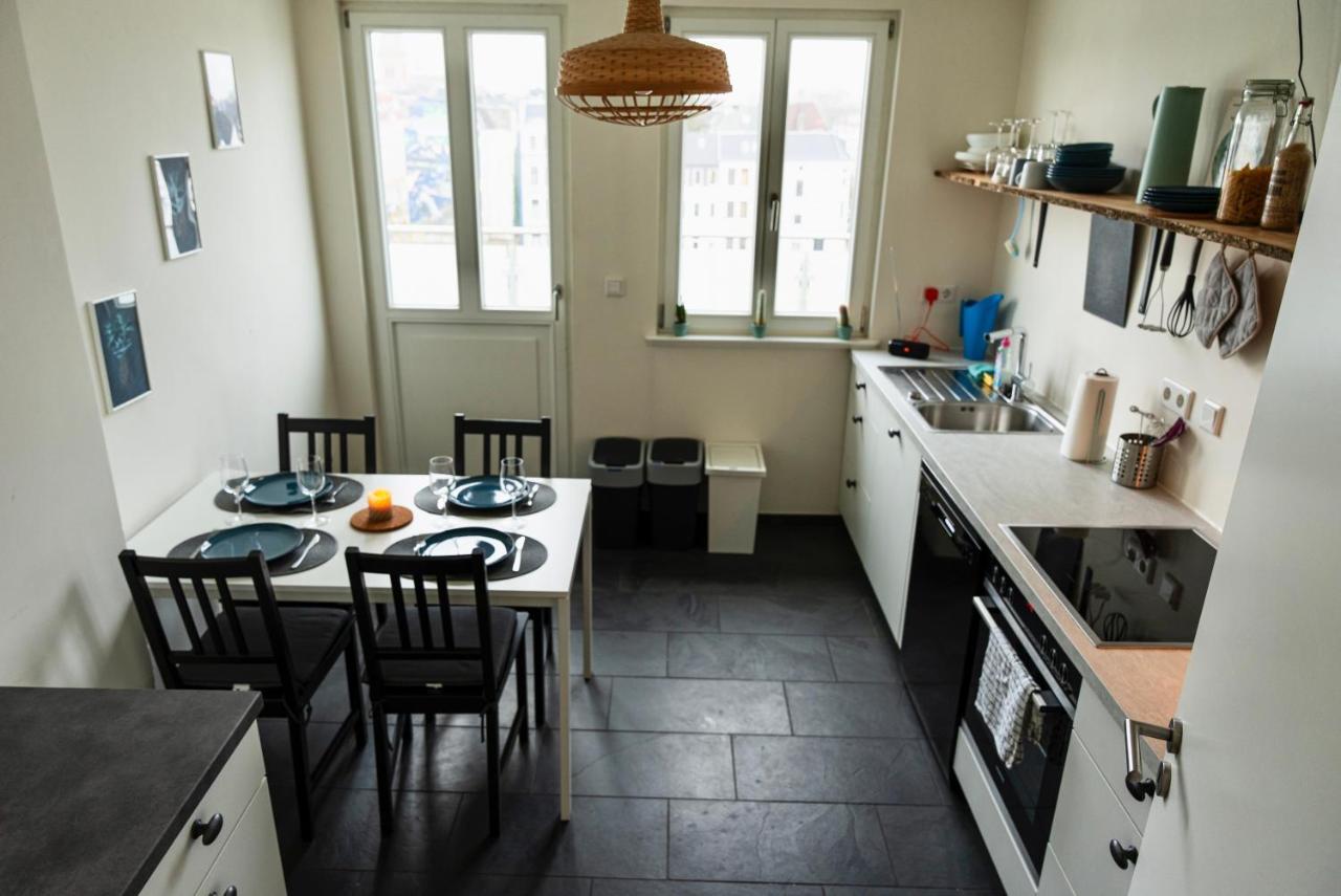 Woelkchen - Wohnung Mit Balkon, Holzdielen & Tv 不来梅港 外观 照片