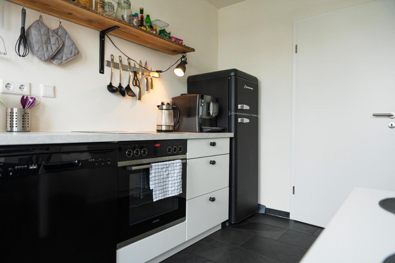 Woelkchen - Wohnung Mit Balkon, Holzdielen & Tv 不来梅港 外观 照片